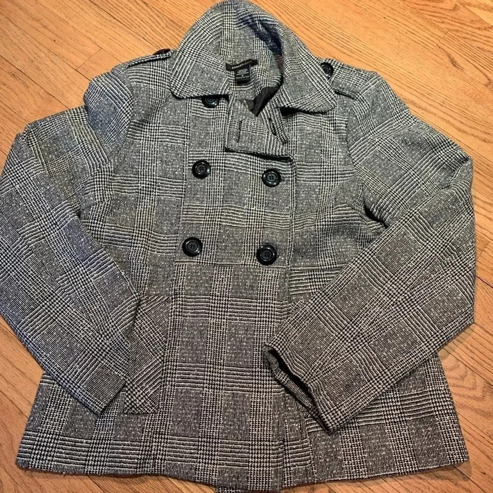 Robert Louis Wool Blend Double Breasted Blazer